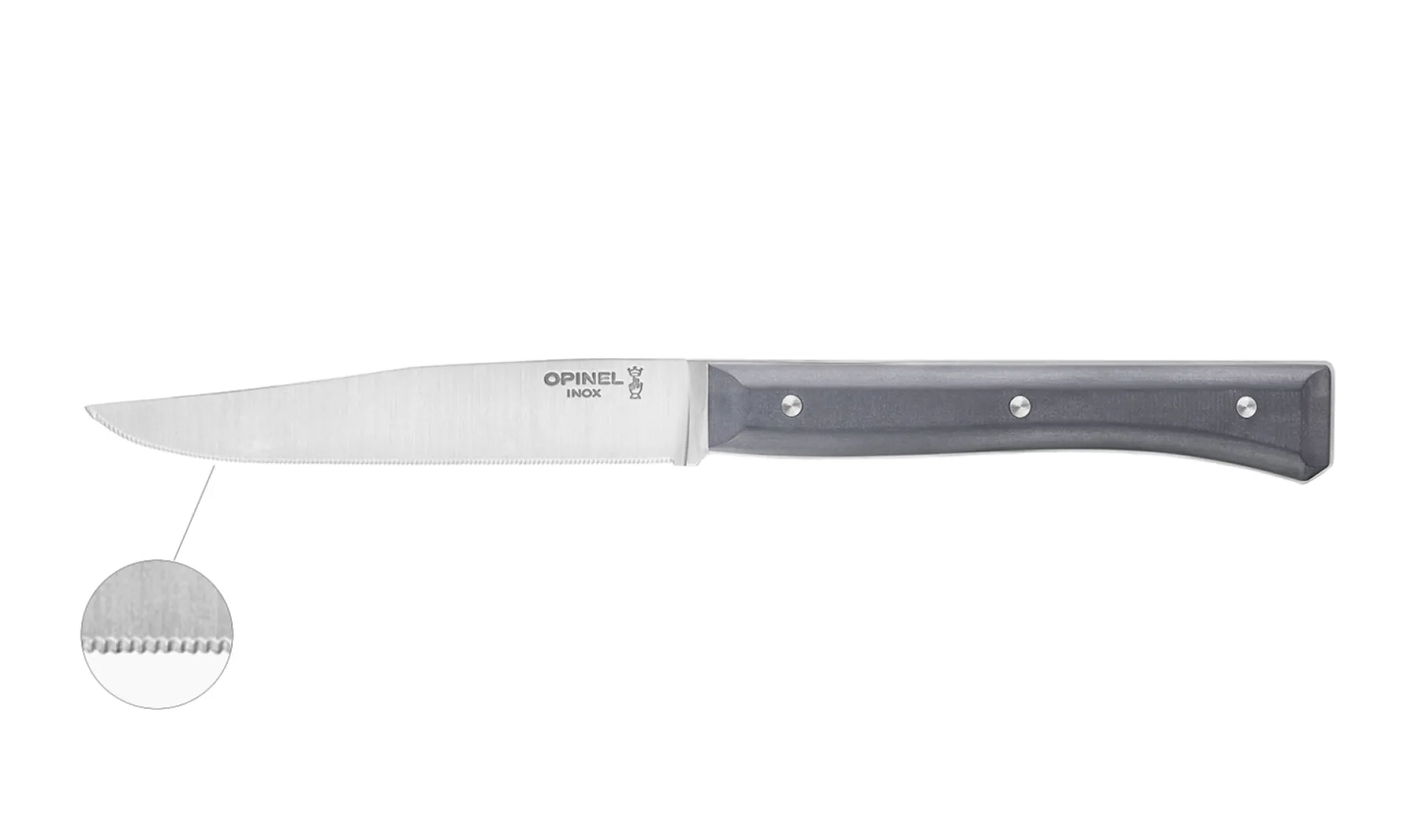 Opinel Coffret de 4 couteaux de table Facette Ardoise Microdenté Online