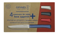 Opinel Coffret de 4 couteaux de table Bon Appétit + Primo (Couleurs panachées) Discount