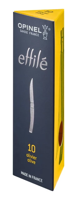 Opinel Effilé 10 Olivier - Nouvelle version