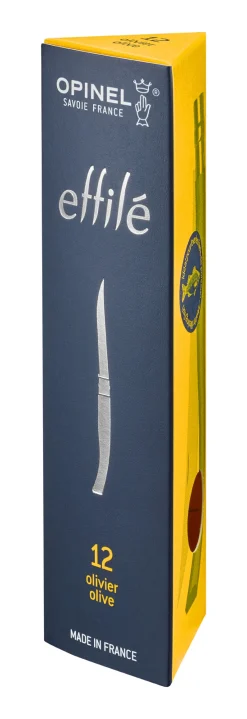 Opinel Effilé 12 Olivier - Nouvelle version