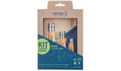 Opinel Kit Cuisine Nomade avec N°10 Tire-Bouchon Décapsuleur Hot