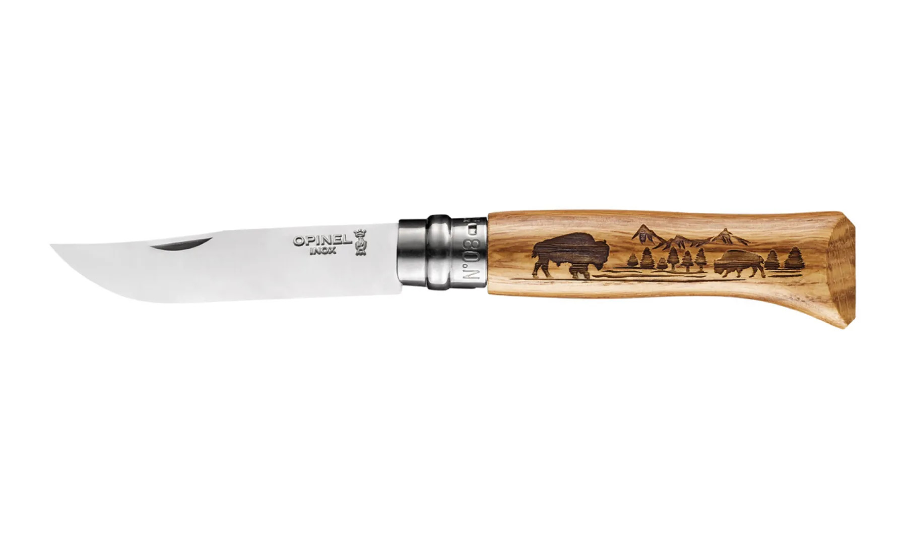 Opinel N°08 Animalia America Bison New
