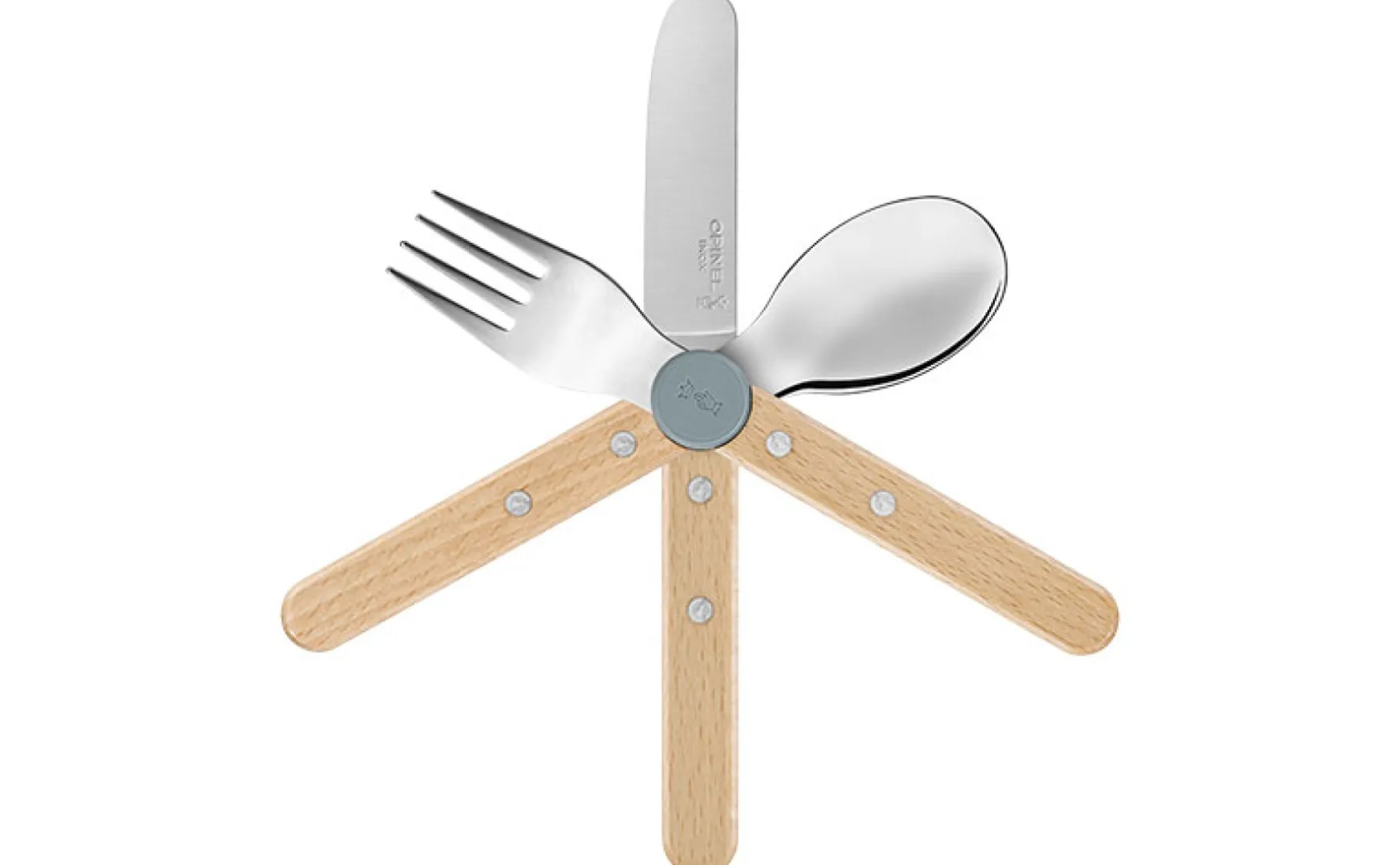 Opinel Set de Couverts pour Enfants – Le Petit Gourmet – Coffret Panaché Clearance